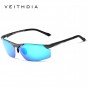 VEITHDIA Aluminum Magnesium Men's Sunglasses Polarized Men Coating Mirror Sun Glasses oculos Male Eyewear For Men 6511
