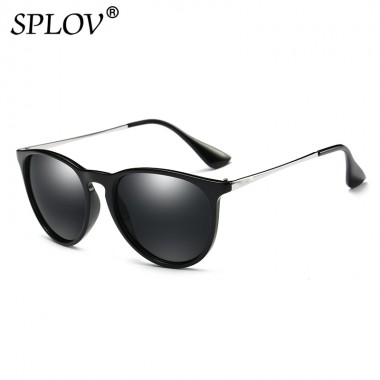 SPLOV Cat Eye Polarized Sunglasses Classic Women Brand Design Vintage Mirrored Sun Glasses Female eyewear Gafas De Sol UV400