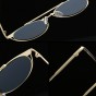 2018 Vintage Colorfull Metal Sunglasses Fashion thom browne sunglasses Men luxury brand sunglasses Brand designer With BOX Women