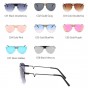 2018 New Pilot Aviation Sunglasses mirror colorful Oval Mens de sol Sunglasses for women men brand Designer Sun Glasses