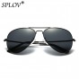 SPLOV Polarized Aviator Sunglasses Classic Men Women Brand Designer Coating Pilot Sun Glasses Double Beam Glasses De Sol