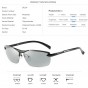 2018 Day Night Brand New Designer Photochromic Sunglasses Men Fashion Discoloration Driving Fishing Anti Glare Classic Eyewear