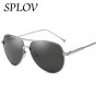2018 New SPLOV Polarized Sunglasses Men Pilot Classic Eyewear Male Female Sun Glasses Brand Design Driving Travel De Sol