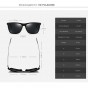 SPLOV Square Polarized Sunglasses Men Women Brand Designer Aluminum Magnesium Sun Glasses Classic Driving Glasses De Sol