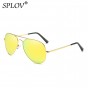SPLOV 2018 New Aviator Polarized Sunglasses Men Women Brand Designer Retro Pilot Sun Glasses Double Beams Glasses OculosDe Sol