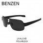 BENZEN Men Polarized Sunglasses Alloy Male Driving Sun Glasses Fishing Goggles Eyewear Oculos De Sol Masculino With Case 9034