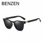 BENZEN Polarized Sunglasses Men Classic Male Sun Glasses HD UV 400 Driving Glasses Colorful Shades Black With Case 9277