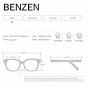 BENZEN Sunglasses Men Polarized Sports Sun Glasses For Men Women Driving Glasses Goggles Driver Eyewear Black With Case 9292