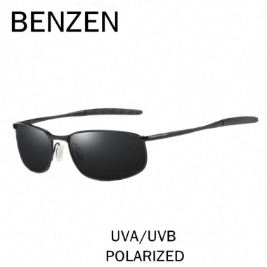BENZEN Polarized Sunglasses Men Brand Designer Male Sun Glasses HD Driving Mirror Glasses Oculos Gafas With Case 9187