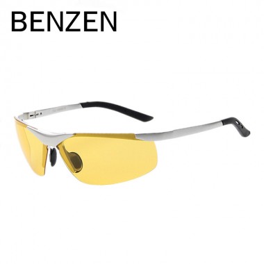BENZEN Night Driving Glasses Men Night Vision Driving Glasses Male Driving Glasses Black With Case 8002