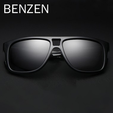 BENZEN Polarized Sunglasses Men Square Sun Glasses For Men Women Driving Glasses Goggles Driver Eyewear Black With Case 9260