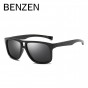 BENZEN Polarized Sunglasses Men Square Sun Glasses For Men Women Driving Glasses Goggles Driver Eyewear Black With Case 9260