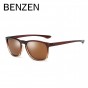 BENZEN Polarized Sunglasses Men Colorful UV 400 Male Sun Glasses HD Driver Driving Mirror Glasses Oculos Gafas With Case 9217