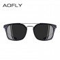 AOFLY BRAND DESIGN Classic Polarized Sunglasses Men Driving TR90 Frame Sunglasses Goggles UV400 Gafas Oculos De Sol AF8091