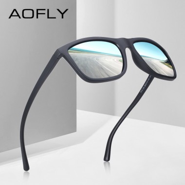 AOFLY BRAND DESIGN Polarized Sunglasses Men Male Cool Sunglasses for Driving TR90 Goggles Eyewear Gafas De Sol UV400 AF8088