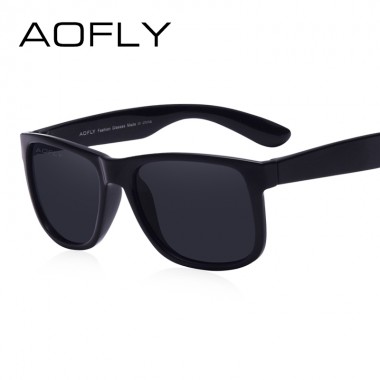 AOFLY Brand New Polarized Sunglasses Men Fashion TPE Frame Male Eyewear Sun Glasses Outdoor Travel Oculos Gafas De Sol AF6106