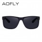 AOFLY Brand New Polarized Sunglasses Men Fashion TPE Frame Male Eyewear Sun Glasses Outdoor Travel Oculos Gafas De Sol AF6106