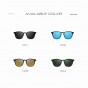 AOFLY BRAND DESIGN Men Sun Glasses Square Polarized Sunglasses Mirror Lens Classic Shades Retro Gafas Oculos de sol AF8068