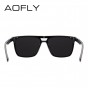 AOFLY Square Vintage Polarized Sunglasses Male Unisex Sunglasses Fashion Brand Designer UV400 Driving Eyewear Oculos AF8043