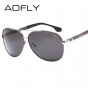 AOFLY Fashion Sunglasses Men Polarized Sunglasses Men Driving Mirrors Coating Points Eyewear Male Pilot Sun Glasses UV400 AF8026