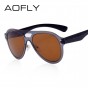 AOLFY Fashion Aviation Sunglasses Women Brand New Design Double-Bridge Lenses Frame Sunglasses Female Popular Glasses Men AF6023