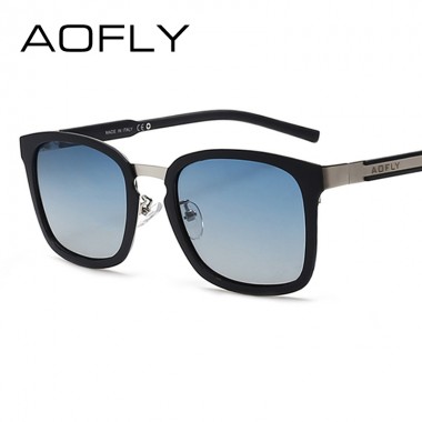 AOFLY Famous Brand Polarized Sunglasses Men Vintage Square Driving Sun glasses For Men/Women with Original Case Goggle Oculos
