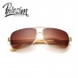 Real Bamboo Classic Rectangle Aviator Sunglasses Men Wood Foot Fashion Mens Sunglasses brand designer UV400 oculos de sol Women