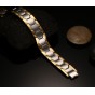 Modyle Gold-Color Men Bracelet Jewelry Energy Health Magnetic Bracelets for Man Charm Balance Bracelets