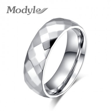 2017 New Fashion Jewelry 316L Stainless Steel Ring for Women Men Engagement Wedding Rings High Quality