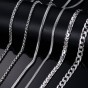 Fashion Chain Necklace For Men Women Stainless Steel Snake Chain Necklace Wholesale Chain Customized Jewelry