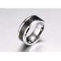 2017 New Top Quality Tungsten Carbide Ring for Men Middle Carbon Fiber Fashion Mens Accessories