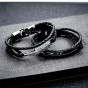 Modyle 2018 Fashion Vintage Angel Wings Feather Leaves Leather bracelets & bangles Men Charm Jewelry
