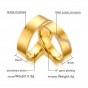 Modyle 2017 CZ Stones Path Design Wedding Rings for Women Men Gold-color Ring Alliance Anniversary Band Bijoux Gift