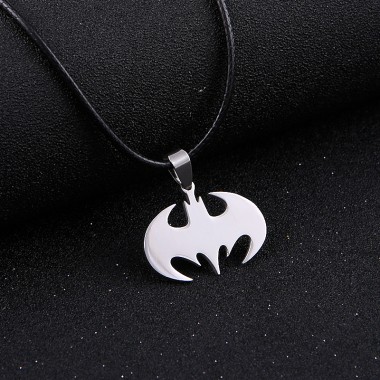 Fashion 2018 New Skull Punk Necklace Pendant Star Stainless Steel Pendant Chains For Men Women Body Unisex Statement Jewelry