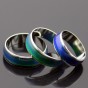 Hot Sale Creative Color Changeable Ring Temperature Emotion Feeling Mood Rings for Women Men Fashion Jewelry