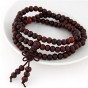 6MM Fortunately Buddha Wooden Three Layer Beads Bracelet for women for men elastic bracelet bangle wholesale Lucky Tibet Jewelry