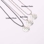 Fashion Letter She Believed She Could So She Did Round Ball Chain Pendant  Necklace Women Men Jewelry Best Friends Necklace