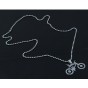 Bike Pendant Stainless Steel Necklaces Cycling Steampunk Necklace Women&Men Charms Body Bicycle Sports Necklace Jewelry Gifts