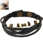 Fashion Leather Bracelet Pulseira Couro Multilayer Bracelets & Bangles Jewelry For Women Men Gift Wristband Pulseira