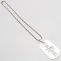 New Stainless Steel Necklace Counter Strike Name Tag Necklaces & Pendants Dog Tag Collier Jewelry Game Theme New Year Gifts