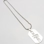 New Stainless Steel Necklace Counter Strike Name Tag Necklaces & Pendants Dog Tag Collier Jewelry Game Theme New Year Gifts