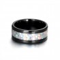 Modyle 2018 New Fashion Punk Rock Stainless Steel Rainbow Patch Ring for Men Women