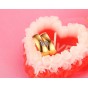 Modyle 2018 Heart Rings for Women Men Wedding Jewelry New Fashion Gold-Color Engagement Promise CZ Ring Jewelry