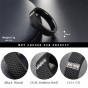 Modyle 2018 New Fashion CZ Stone Rings Top Quality Black 316L Stainless Steel Rings For Men