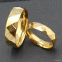 Fashion Couple Rings Korean Couple Wedding Rings Jewelry Gold Rings for Men and Women