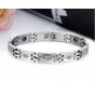 2018 New Fashion Lovers Bracelet 316L Stainless Steel CZ Healthy Magnetic Bracelets For Men Women Jewelry