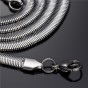Modyle 2017 New 53-58cm Long 4-5mm Wide Chain Necklace 316L Stainless Steel Necklace Men Wholesale Accessories