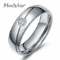 Modyle 2018 New Fashion Men and Women Wedding Rings Stainless Steel Ring Jewelry Wholesale