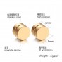 Modyle High Quality Magnetic Stud Earrings For Men 316l Stainless Steel Magnet Earrings Jewelry for Men and Women