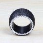 Modyle Cool Men Rings Stainless Steel Rings for Men Jewelry High Quality Tire Design Black Color Wedding Rings Free Shipping